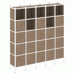 Прямой стеллаж наборный