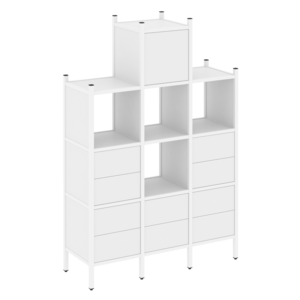 Прямой стеллаж наборный