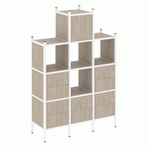 Прямой стеллаж наборный