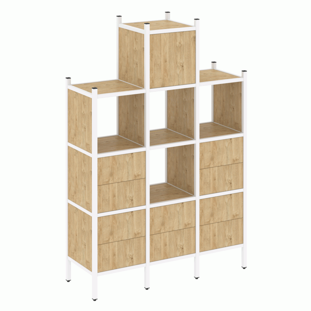 Прямой стеллаж наборный