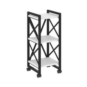 Стеллаж на колесных опорах-3 полки