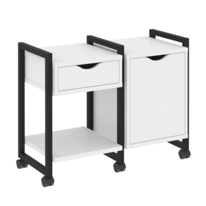 Тумба на колесных опорах наборная. Вариант №3