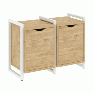 Тумба на регулируемых опорах наборная. Вариант №2