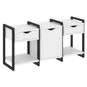 Тумба на регулируемых опорах наборная. Вариант №6