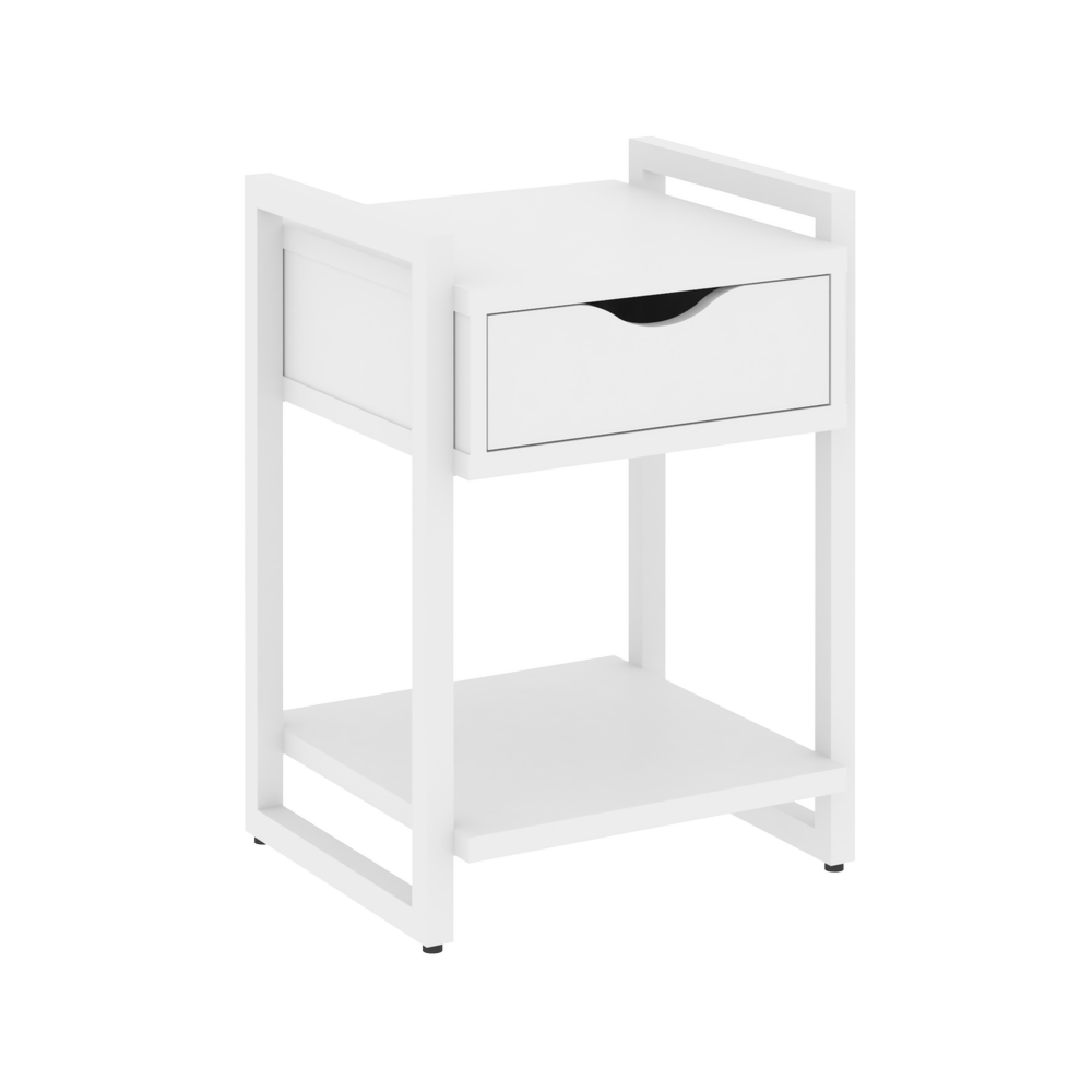 Тумба на регулируемых опорах с ящиком и полкой