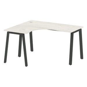 Стол криволинейный левый на А-образном м/к