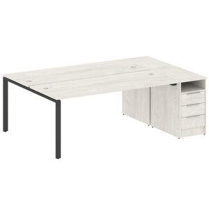 Рабочая станция с опорной тумбой