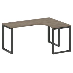 Стол криволинейный правый на О-образном м/к