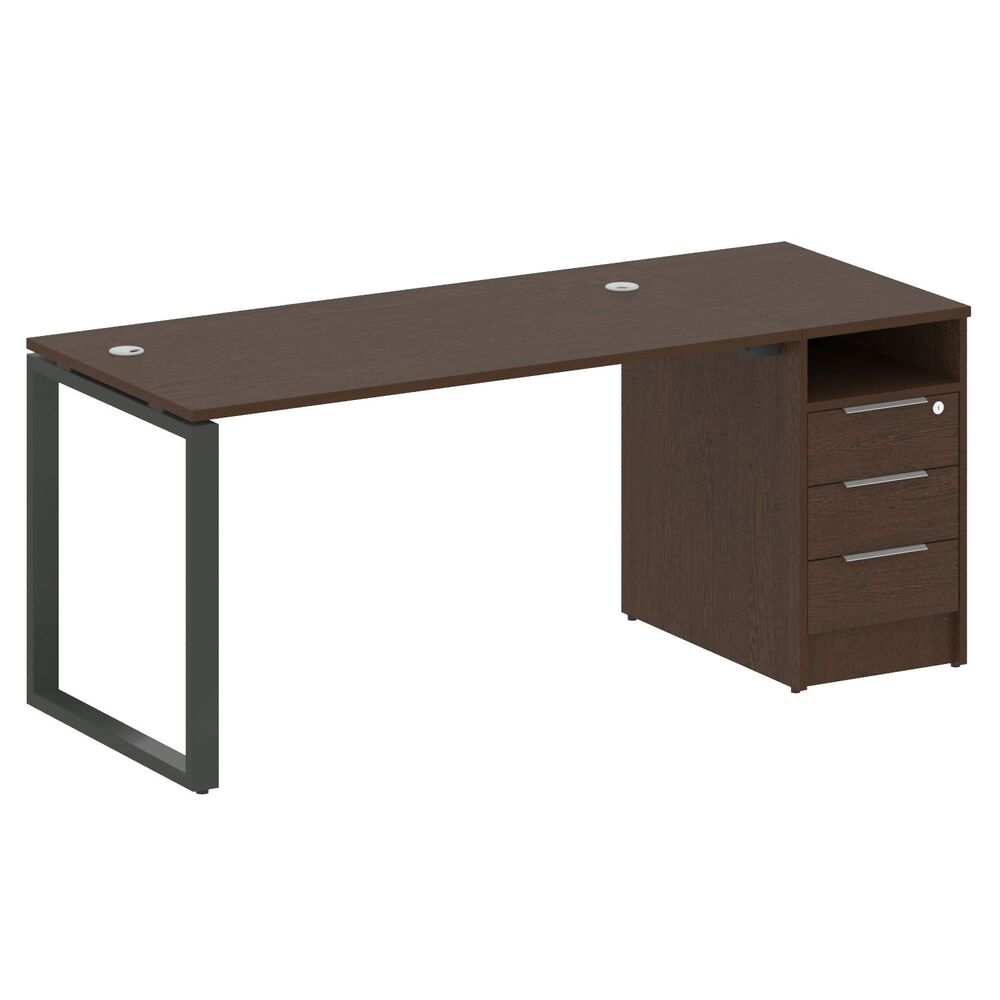 Рабочая станция на О-образном м/к с опорной тумбой