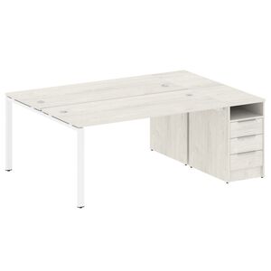 Рабочая станция с опорной тумбой