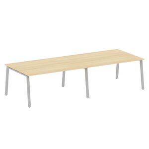 Переговорный стол (2 столешницы) на А-образном м/к