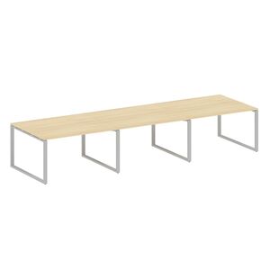 Переговорный стол (3 столешницы) на О-образном м/к