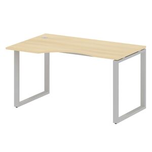 Стол криволинейный левый на О-образном м/к