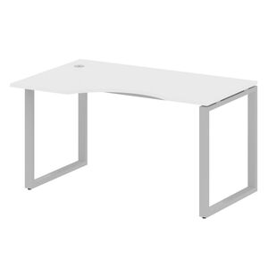 Стол криволинейный левый на О-образном м/к