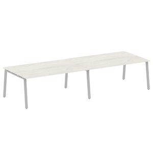 Переговорный стол (2 столешницы) на А-образном м/к