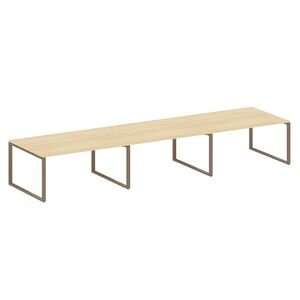 Переговорный стол (3 столешницы) на О-образном м/к