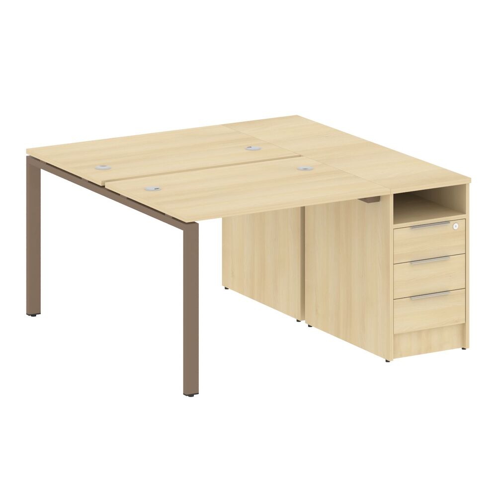 Рабочая станция с опорной тумбой