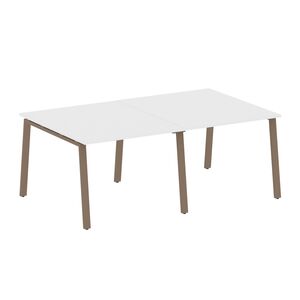 Переговорный стол (2 столешницы) на А-образном м/к