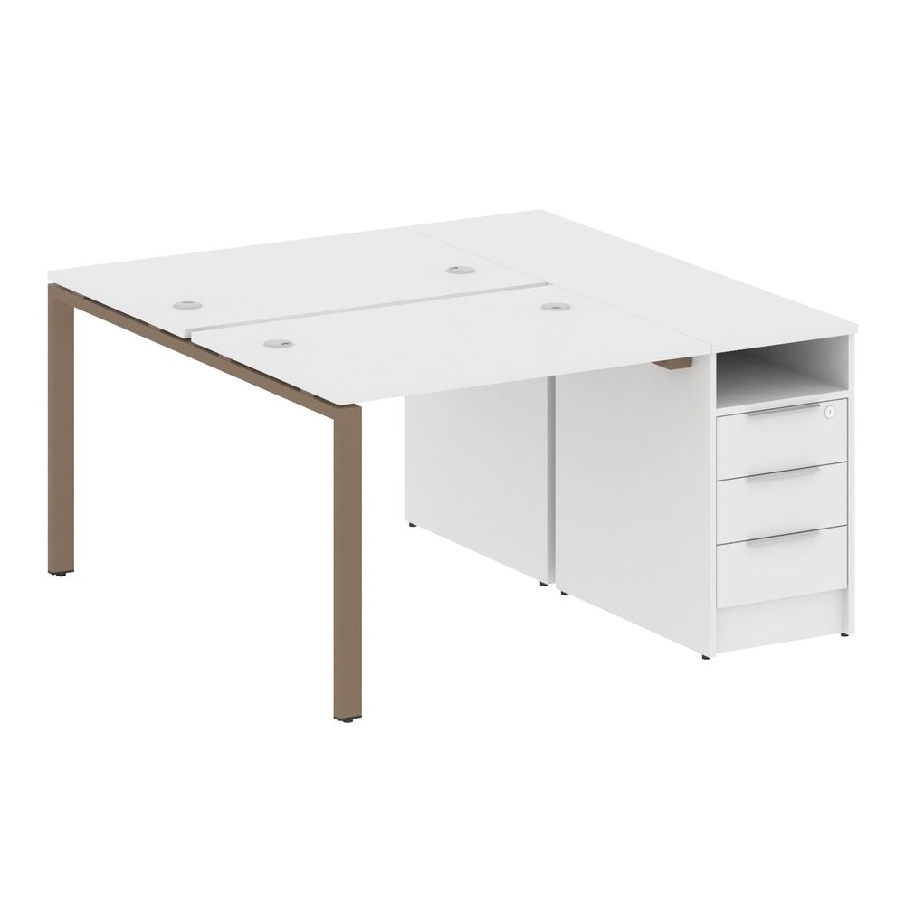 Рабочая станция с опорной тумбой