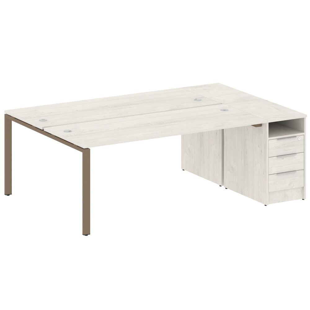 Рабочая станция с опорной тумбой