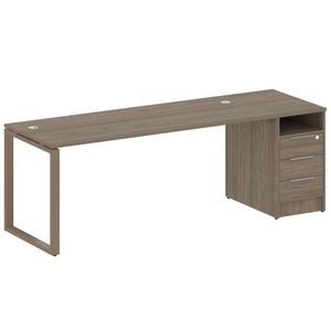 Рабочая станция на О-образном м/к с опорной тумбой