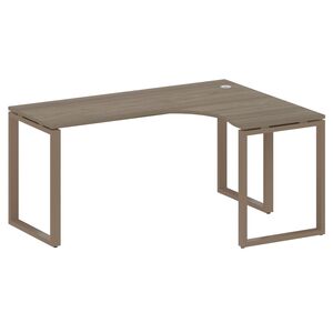 Стол криволинейный правый на О-образном м/к