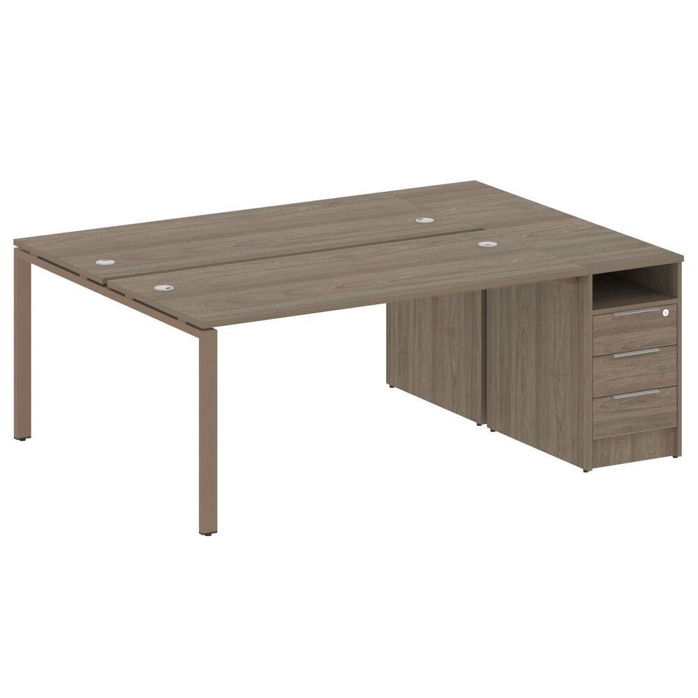 Рабочая станция с опорной тумбой