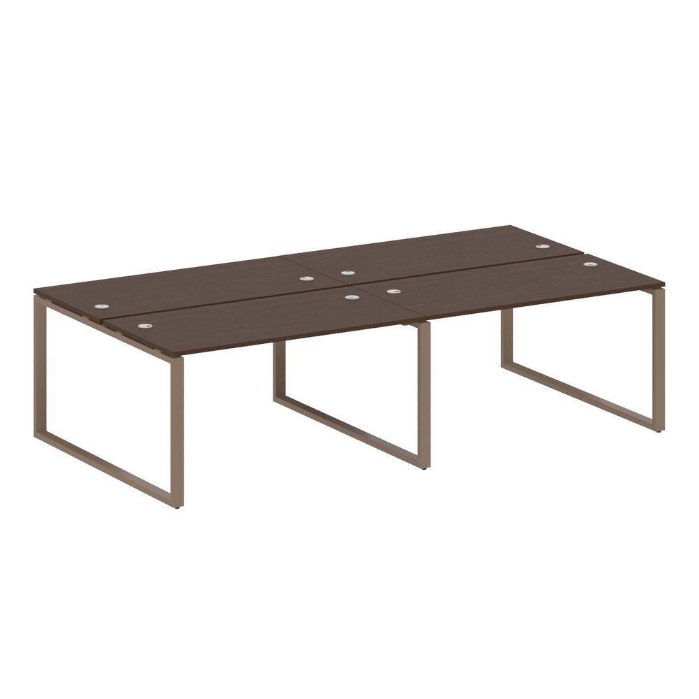 Рабочая станция на 4 раб.места на О-образном м/к