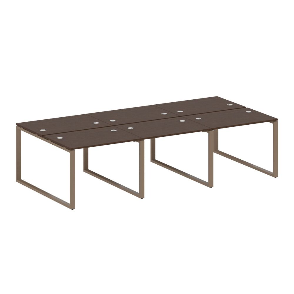 Рабочая станция на 6 раб.мест на О-образном м/к