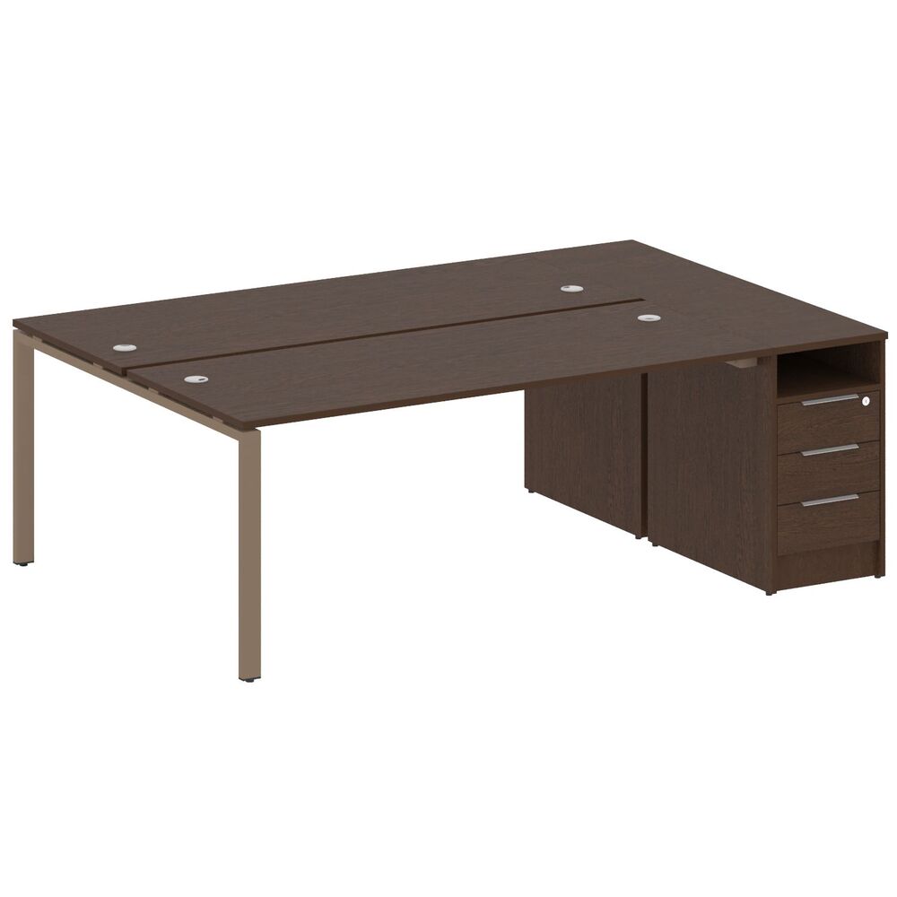 Рабочая станция с опорной тумбой