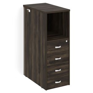 Onix Тумба с подсветкой 4 ящика проходная, средняя