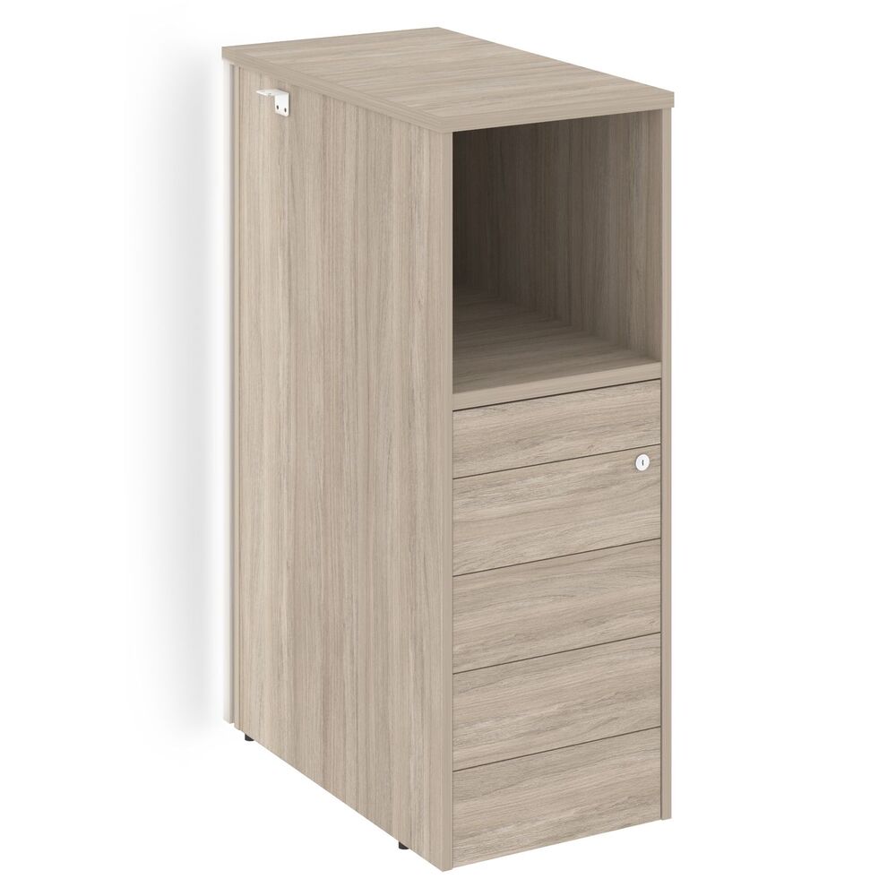 Onix Тумба с подсветкой 5 ящиков TIP-ON, проходная средняя