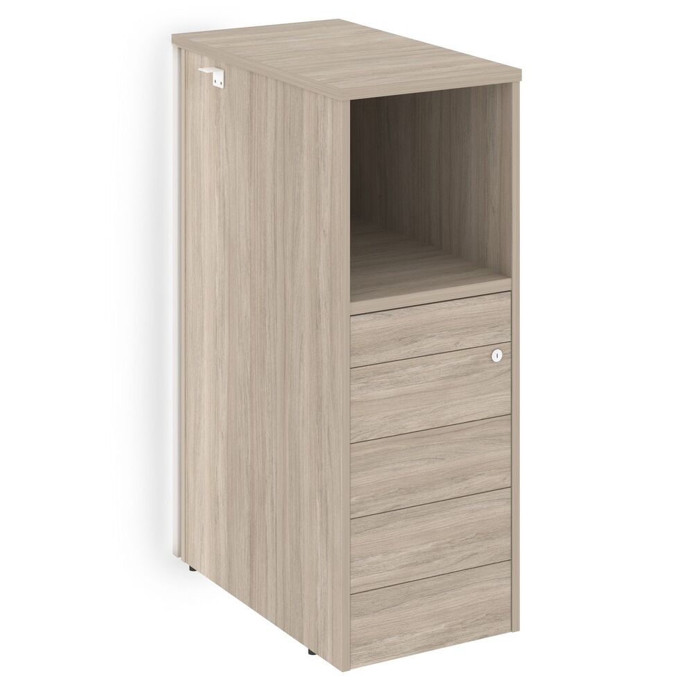 Onix Тумба с подсветкой 5 ящиков TIP-ON завершающая, правая