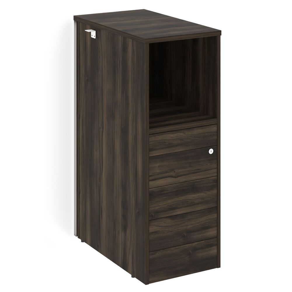 Onix Тумба с подсветкой 5 ящиков TIP-ON завершающая, правая