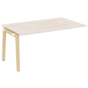 Проходной наборный элемент переговорного стола (опоры - массив дерева)