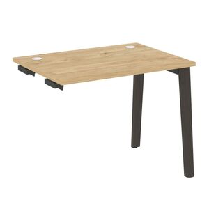 Стол-приставка к опорным элементам (опоры - массив дерева)