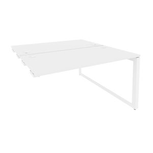 Стол-приставка двойной на О-образном м/к к опорным элементам