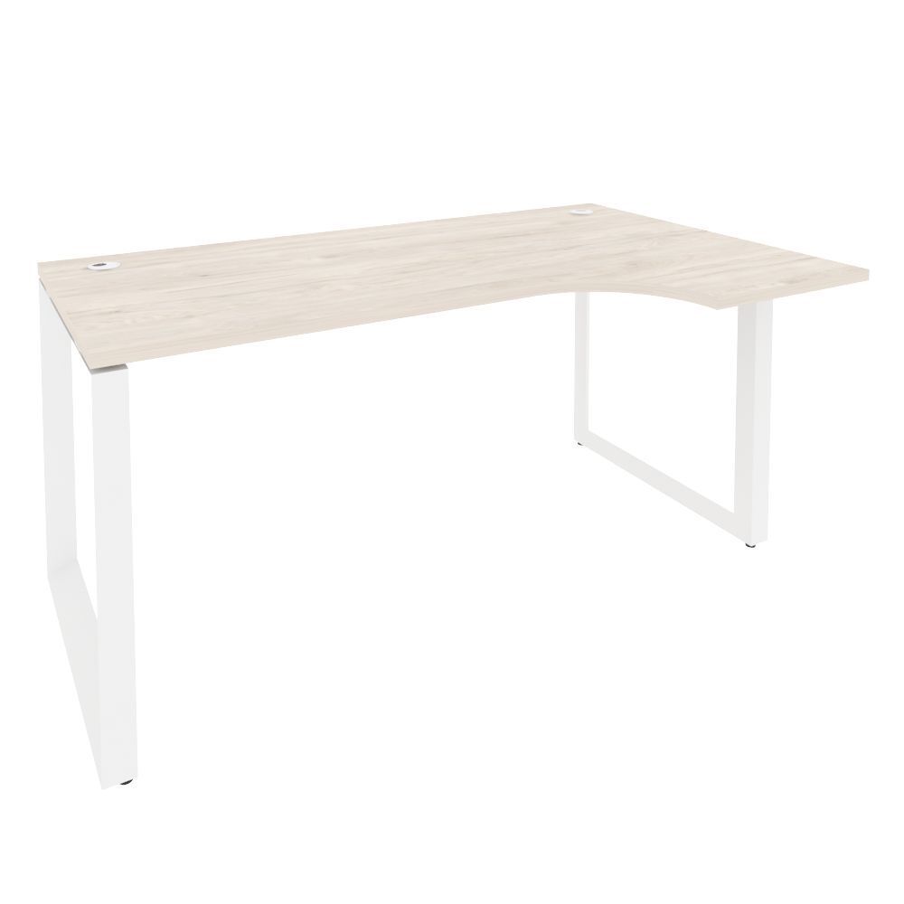 Стол эргономичный правый на О-образном м/к