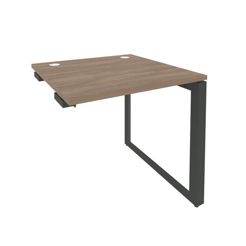 Стол-приставка на О-образном м/к к опорным элементам