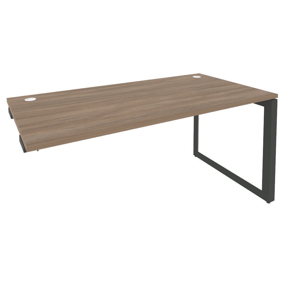 Стол-приставка на О-образном м/к к опорным элементам