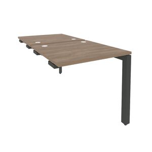 Стол-приставка двойной на П-образном м/к к опорным элем.