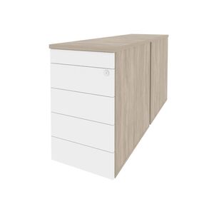 Тумба двойная приставная / опорная (TIP-ON)