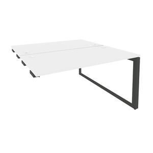 Стол-приставка двойной на О-образном м/к к опорным элементам