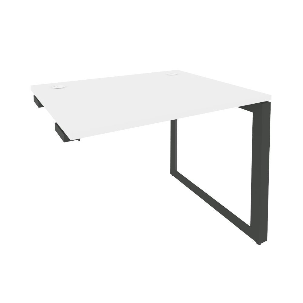 Стол-приставка на О-образном м/к к опорным элементам