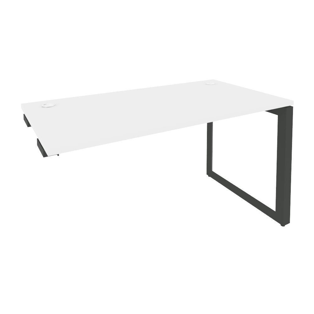 Стол-приставка на О-образном м/к к опорным элементам