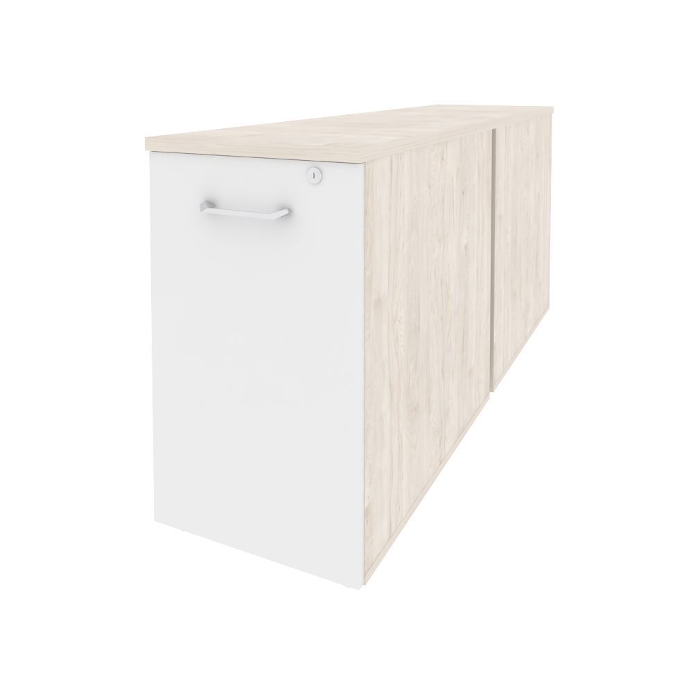 Тумба двойная низкая выдвижная приставная / опорная