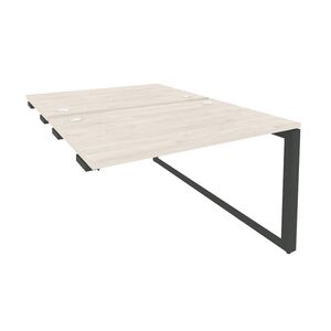 Стол-приставка двойной на О-образном м/к к опорным элементам