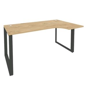 Стол эргономичный правый на О-образном м/к