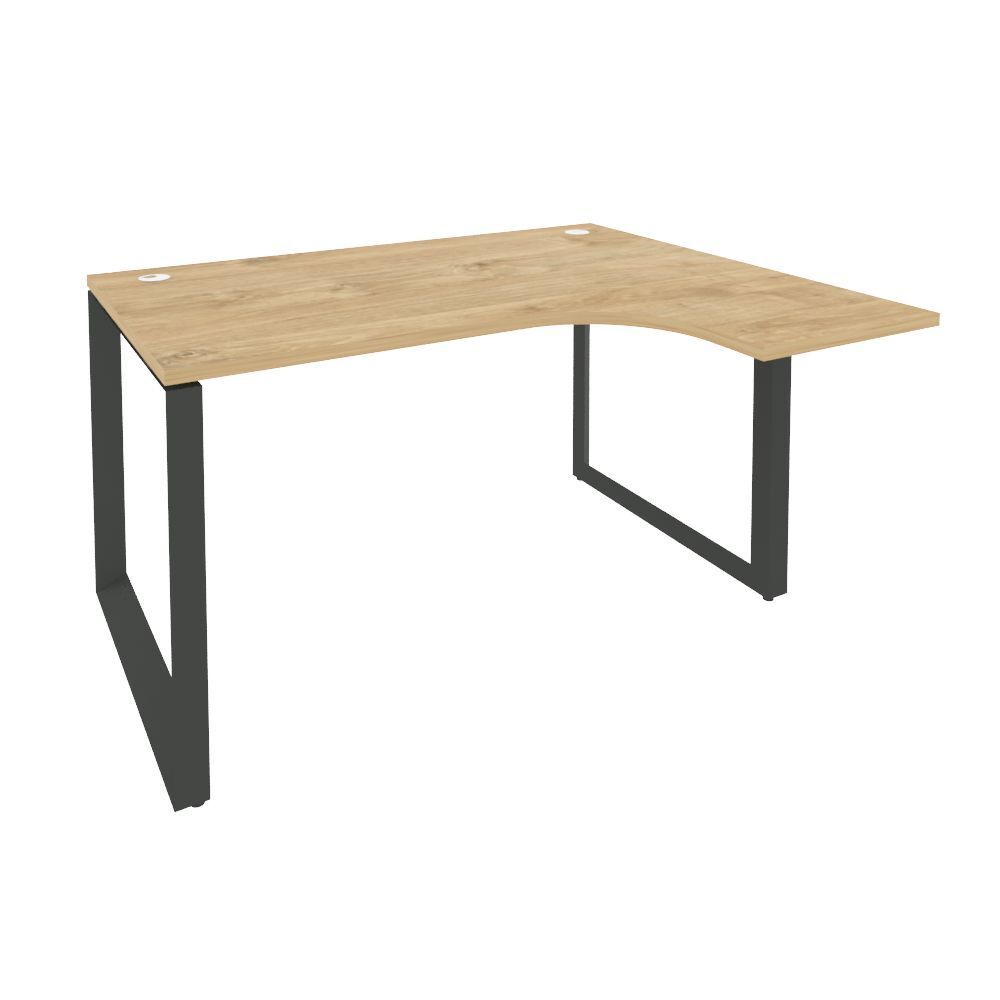 Стол эргономичный правый на О-образном м/к