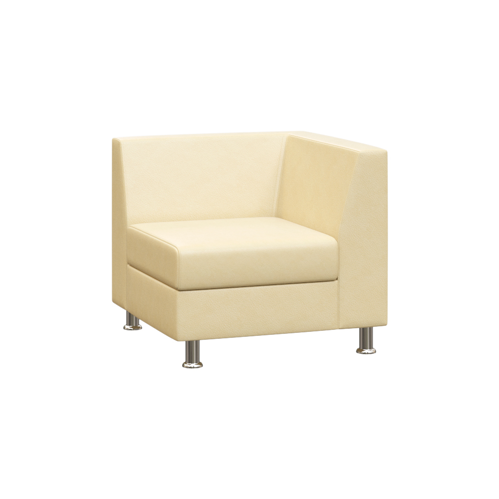 Секция с подлокотником одноместная левая